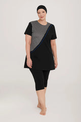 Adasea Burkini Swimsuit-3917-B - Voile