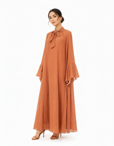 Buthaina Everyday Maxi Dress – Pull-On V-Neck Elora