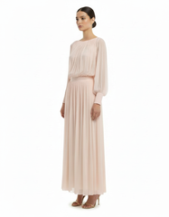 Habiba Elegant Cropped Co-ord Set – Boat Neck Elora
