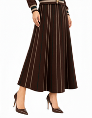 Jawaher Striped Skirt – Pull-On Elora