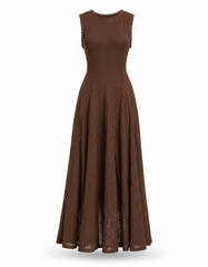 Amaal Knitted Dress – Slim Fit Sleeveless Elora