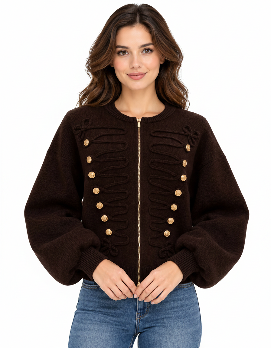 Raghad Viscose Jacket – Long Sleeve Elora