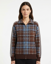 Wajd Plaid Jacket – Long Sleeve Elora