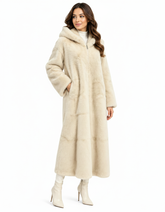 Malika Everyday Maxi Jacket – Relaxed Fit Hooded Elora