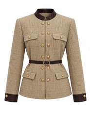 Ghadeer Everyday Jacket – Button-Front Long Sleeve Elora