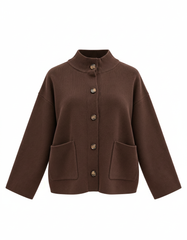 Hanadi-Nour Everyday Jacket – Button-Front Long Sleeve Elora