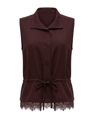 Sohaila Everyday Gilet – Button-Front Sleeveless Elora