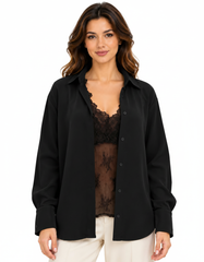 Rukaya Everyday Blouse – Button-Front Collared Elora