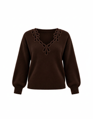 Sirine Everyday Blouse – Pull-On V-Neck Elora