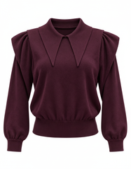 Sabah Viscose Blouse – Pull-On Long Sleeve Elora