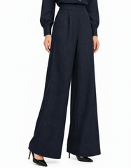 Fawzia Cotton Maxi Trousers – Relaxed Fit Elora