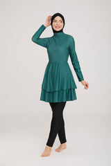 Adasea Burkini Swimsuit-4442 - Voile