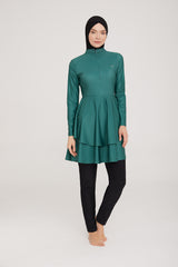 Adasea Burkini Swimsuit-4442 - Voile