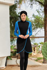 Adasea Burkini Swimsuit-4456 - Voile