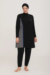 Adasea Burkini Swimsuit-4482-B - Voile