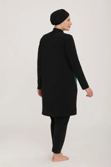 Adasea Burkini Swimsuit-4483-B - Voile