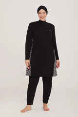 Adasea Burkini Swimsuit-4485-B - Voile