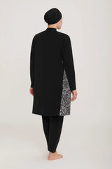 Adasea Burkini Swimsuit-4485-B - Voile