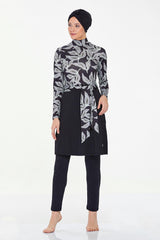 Maresiva Burkini Swimsuit-8216 - Voile