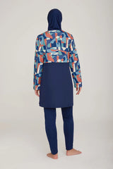 Rozamay Burkini Swimsuit-9057 - Voile