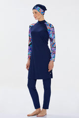 Rozamay Burkini Swimsuit-9230 Voile