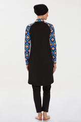 Rozamay Burkini Swimsuit-9233 Voile