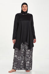 Rozamay Burkini Swimsuit- 9242-B - Voile