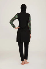 Adasea Burkini Swimsuit-4425 Voile Fashion