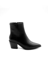 Pointed Block Heel Boots Hazar
