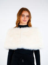 Soft Fur Poncho Elora