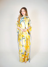 Beach Dress With Scarf Voile
