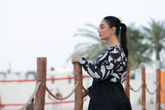 Rozamay Burkini Swimsuit-E016 Voile