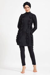 Maresiva Burkini Lycra Swimsuit 0525 Voile Fashion