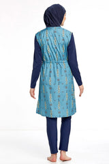 Rozamay Burkini Swimsuit 0938 Voile Fashion