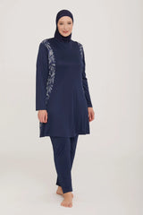 Rozamay Burkini Swimsuit-9102 Voile Fashion