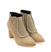 Pointed Heel Boot - Voile Fashion