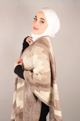 Soft Woolen Poncho Voile Fashion