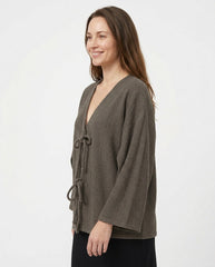 Melinda Everyday Jacket – Belted High Neck Voile