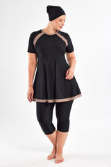 Adasea Burkini Swimsuit Voile