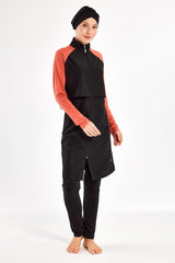 Adasea Burkini Swimsuit Voile