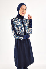 Adasea Burkini Swimsuit Voile