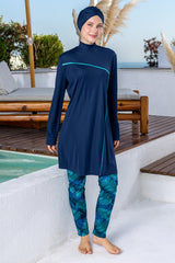 Anais Maxi Burkini – Pull-On Long Sleeve Voile