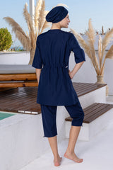 Rozamay Burkini Swimsuit-3605 Voile
