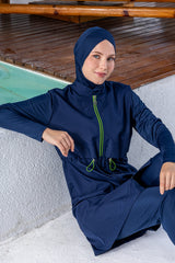 Rozamay Burkini Swimsuit-3314 Voile