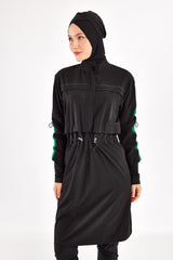 Adasea Burkini Swimsuit Voile