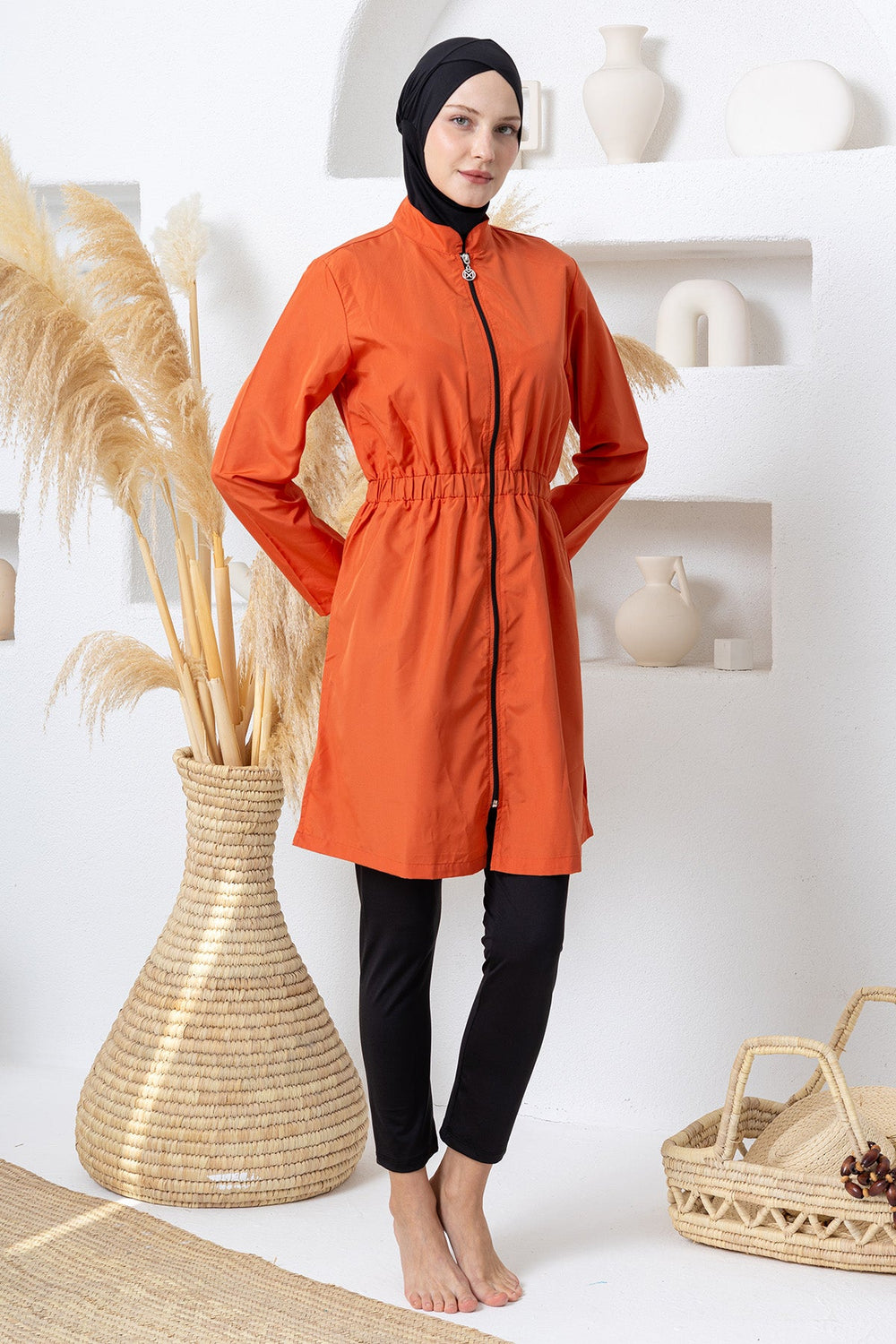 Maresiva Burkini Swimsuit-2404 Voile