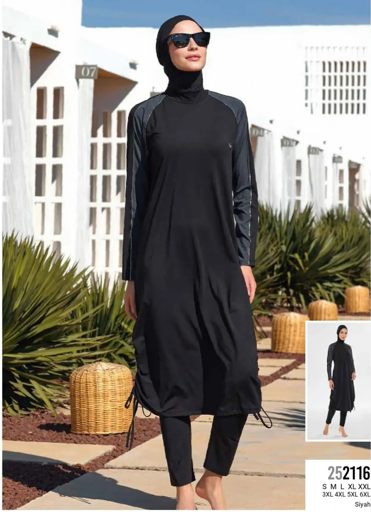 Maresiva Burkini Swimsuit 2116B