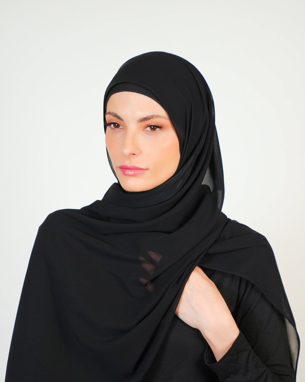 Basic Plain Chiffon Hijab  Voile