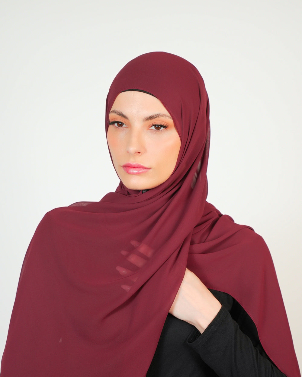 Basic Plain Chiffon Hijab  Voile