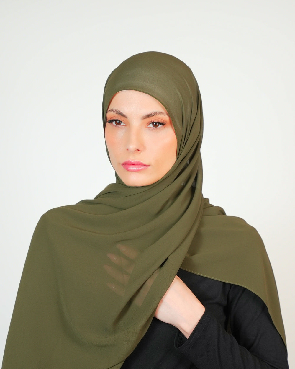 Basic Plain Chiffon Hijab  Voile